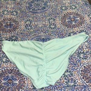 Mint Cinched Butt Bikini Bottom